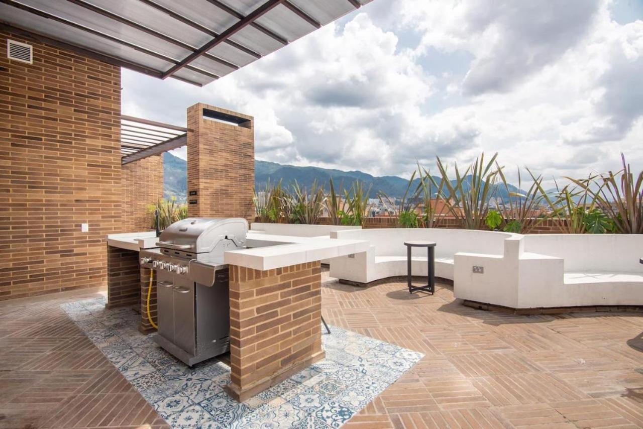 Lindo Apartamento Edificio Morph Chico Norte Bogota Bagian luar foto